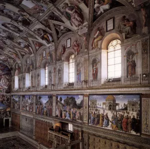 Interior of the Sistine Chapel