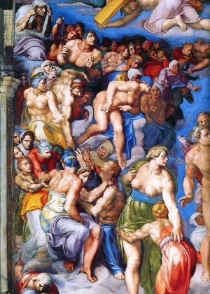 Last Judgment Detail 9 by Oil Painting Reproduction