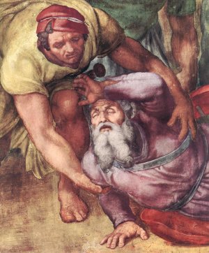 The Conversion of Saul Detail by Oil Painting Reproduction